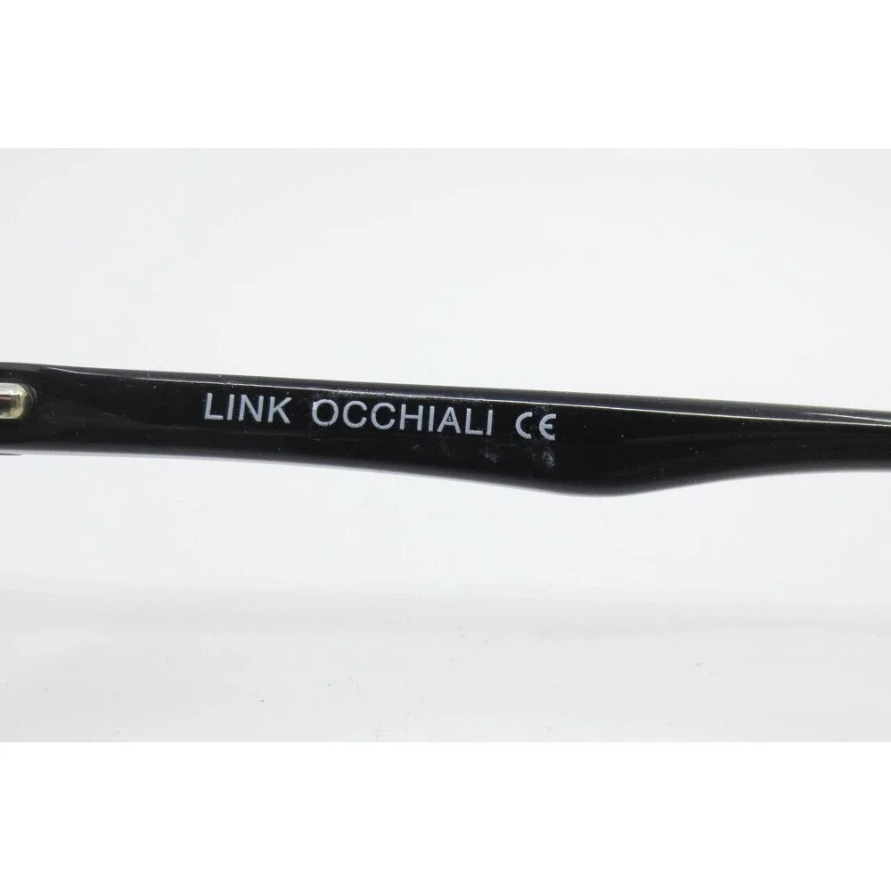 Link Occhiali 8189 C1 Sunglasses Black Rectangular Frame Mens Womens Eyewear